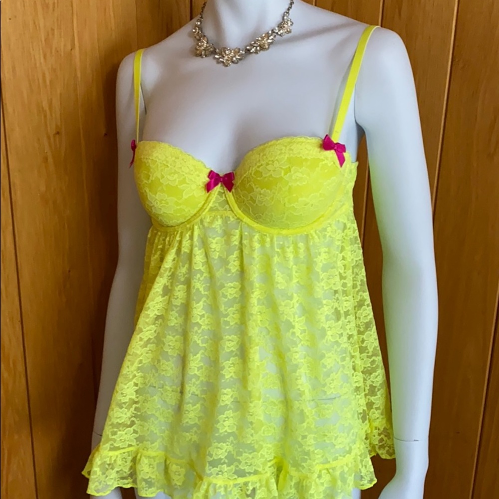 Yellow baby doll
